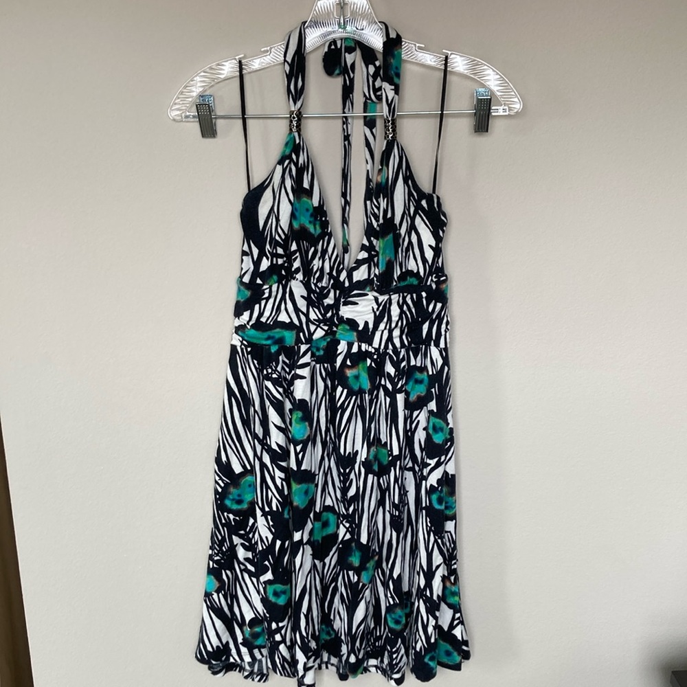 Express Tropical Print Dress
